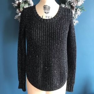 Black & Silver Cozy and Stylish Sweater